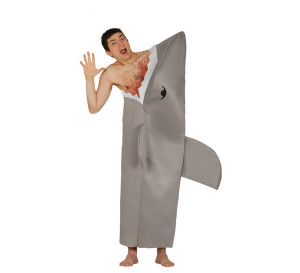 disfraz tiburón