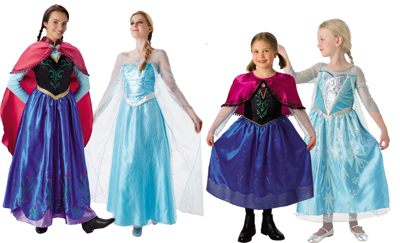 4 Disfraces de Frozen para pequeñas y grandes princesas