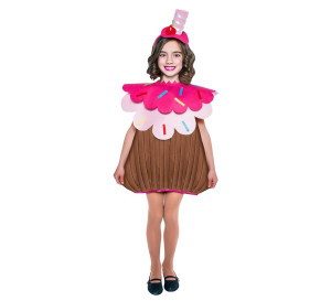 disfraz cupcake niña