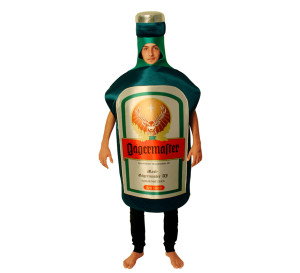 Disfraz botella jager