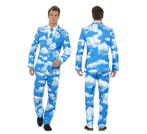 Disfraz traje de nubes