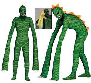disfraz reptil