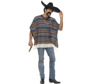poncho mexicano