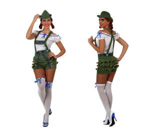 disfraz alemana tradicional para mujer