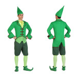 disfraz duende verde irlandés para hombre