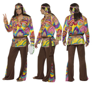 Disfraz Hippy Psicodélico