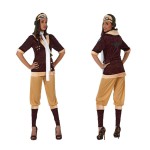 Disfraz aviadora de época