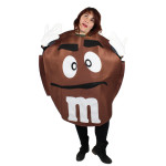 disfraz chocolatina marron