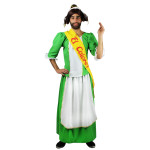 disfraz fallera verde para hombre