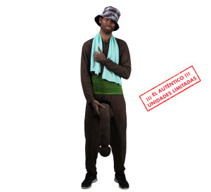 disfraz negro del whatsapp