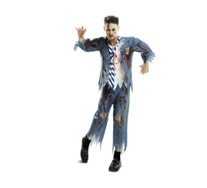 disfraz estudiante zombie