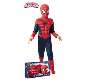 Disfraz Spiderman musculoso en caja