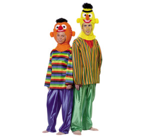 Disfraz Epi y blas de Barrio Sésamo