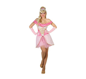 Disfraz Princesa Bella rosa