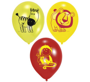 Bolsa 6 Globos Safari