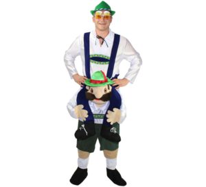 Disfraz Alemán Oktoberfest a hombros