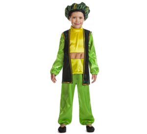 Disfraz Paje Navidad verde