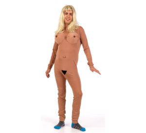 Disfraz mujer desnuda