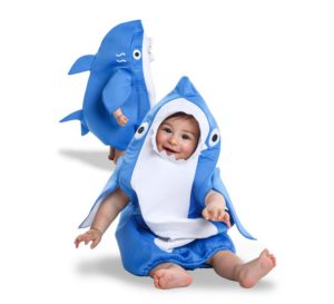 disfraz tiburón bebé