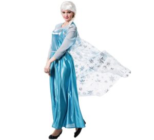 disfraz elsa frozen mujer