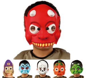 mascara halloween para niños