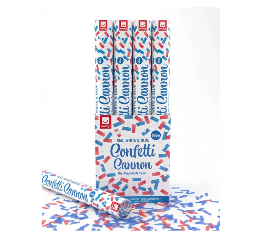 Translation missing: es.1 Cañón de Confetti Kabuki Union Jack - Reino Unido Biodegradable de 50 cm