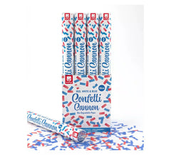 1 Cañón de Confetti Kabuki Union Jack - Reino Unido Biodegradable de 50 cm