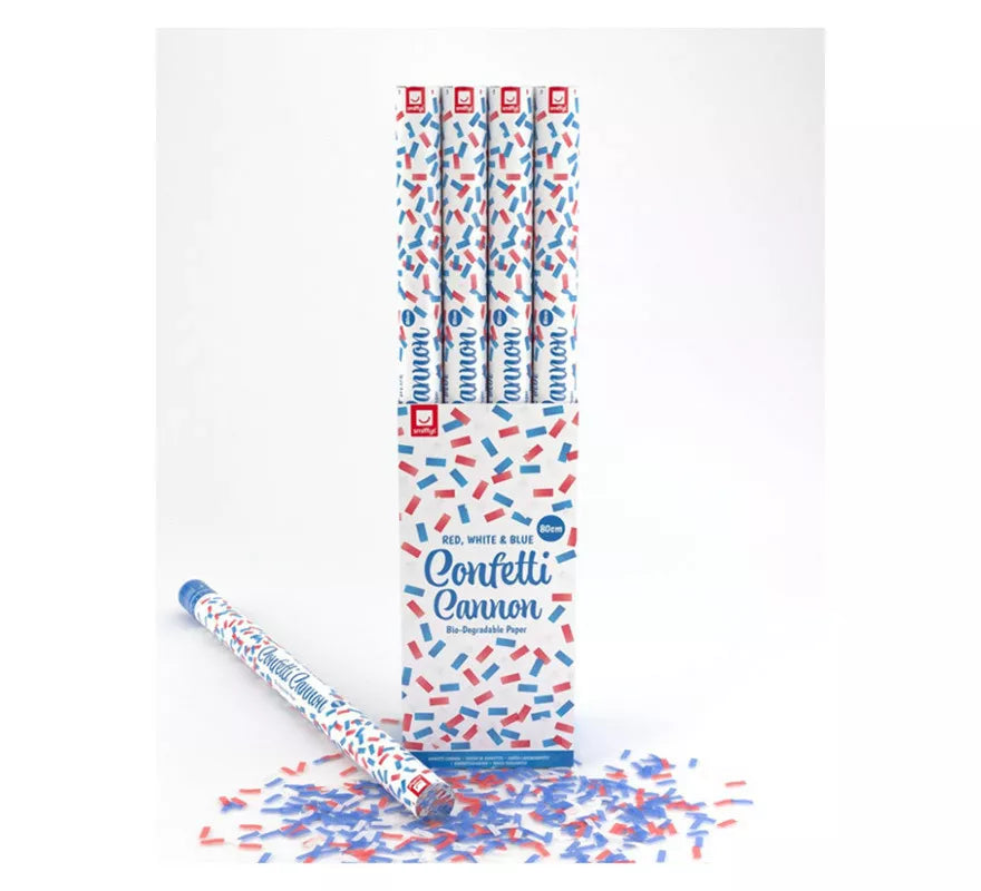 Translation missing: es.1 Cañón de Confetti Kabuki Union Jack - Reino Unido Biodegradable de 80 cm