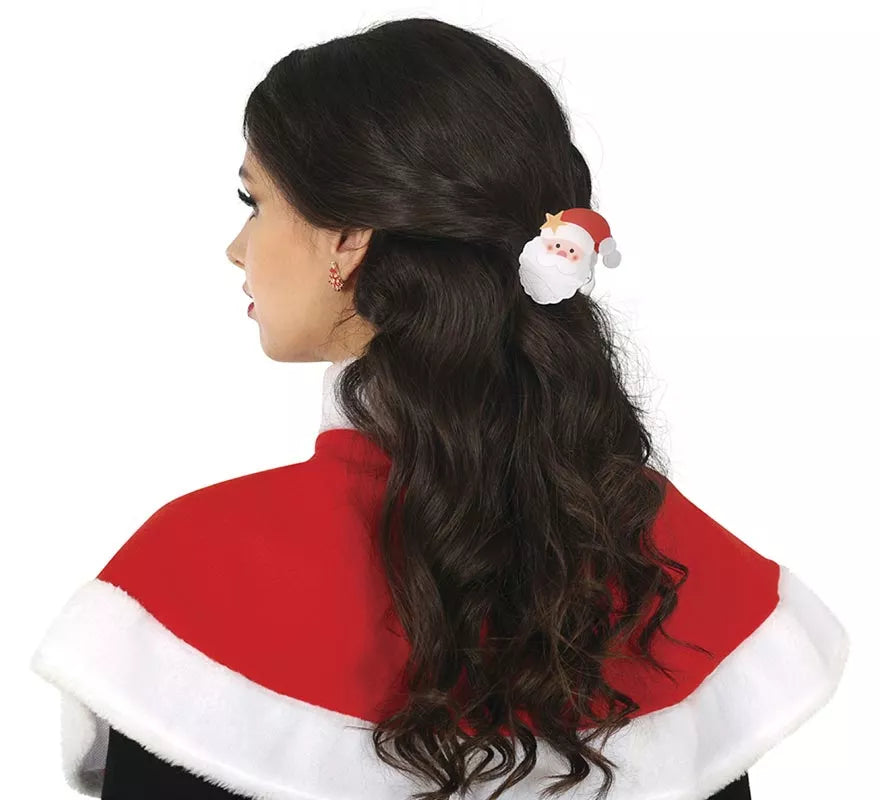 Translation missing: es.2 Pinzas de Papa Noel para el Pelo de 7 cm