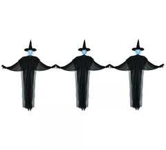 3 Brujas negras con Luz de 160 cm