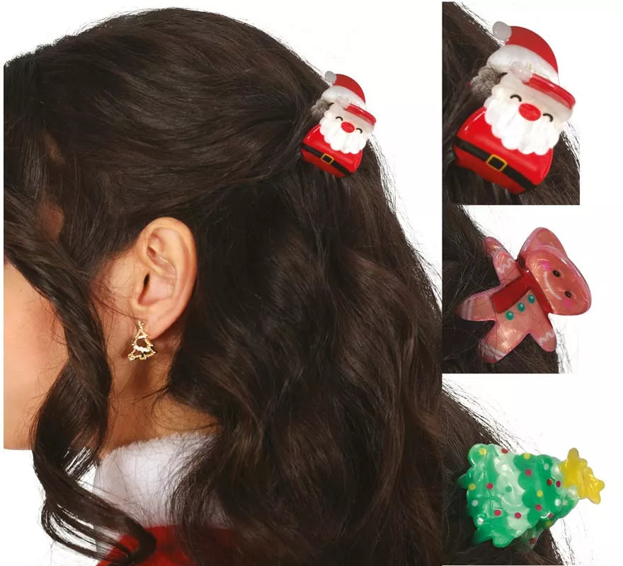 Translation missing: es.3 Pinzas de Navidad para el Pelo de 3,5 cm