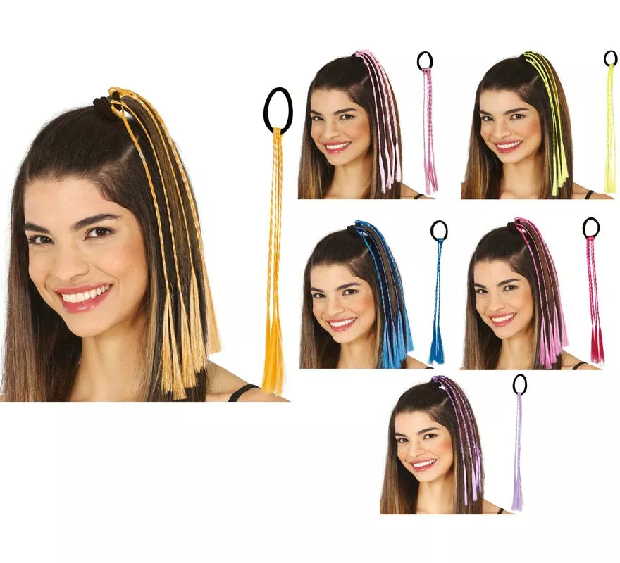 Translation missing: es.3 Trenzas de 35 cm en varios colores