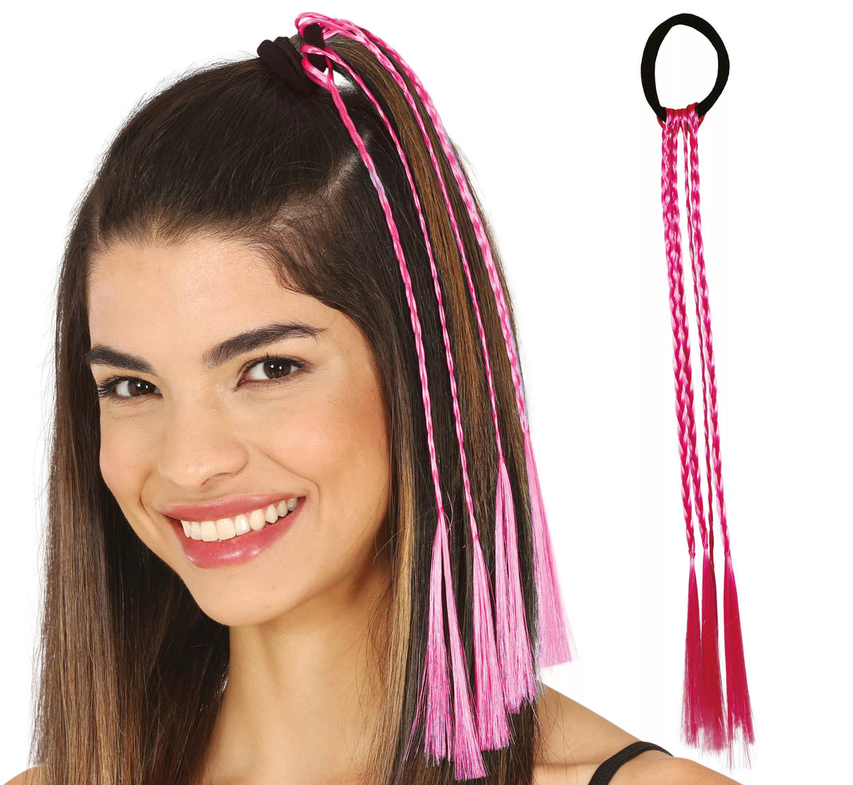 Translation missing: es.3 Trenzas de 35 cm en varios colores