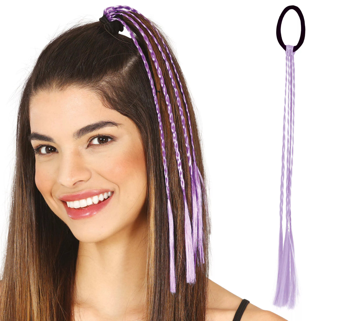 Translation missing: es.3 Trenzas de 35 cm en varios colores
