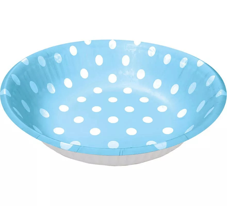 Translation missing: es.6 Bowls Celestes con Topos Blancos