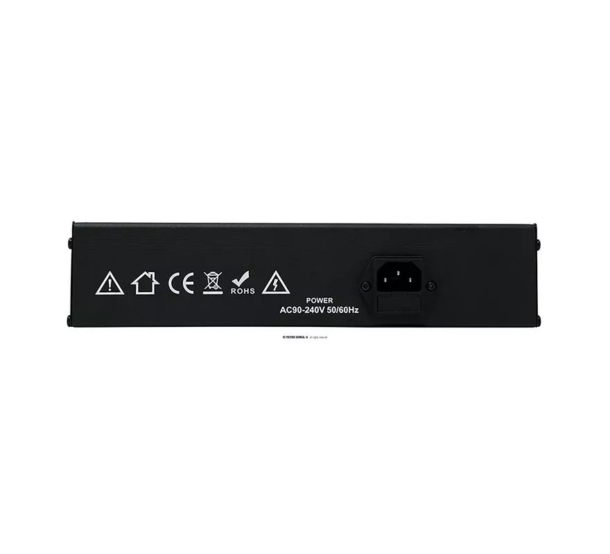 6 Leds Luz negra uv para interior de 6x3 w