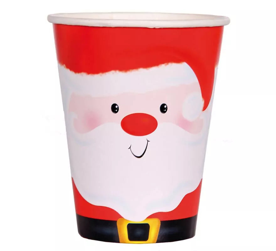 Translation missing: es.6 Vasos de Santa Claus de 250 ml