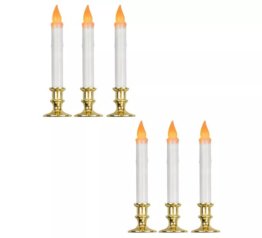 Translation missing: es.6 Velas Led de 23 cm