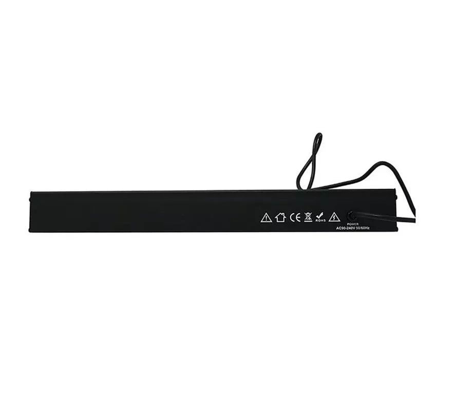 9 Leds Luz negra uv para interior de 9x3 w