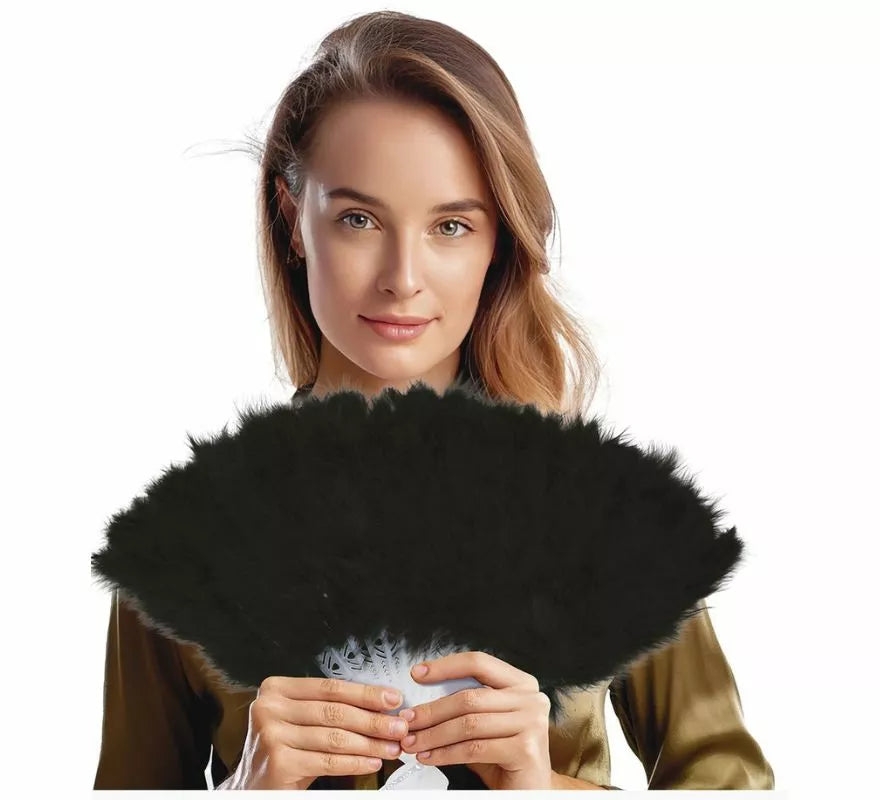 Translation missing: es.Abanico con Plumas de 16 Palas en varios colores