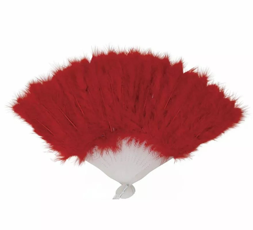 Translation missing: es.Abanico con Plumas de 16 Palas en varios colores