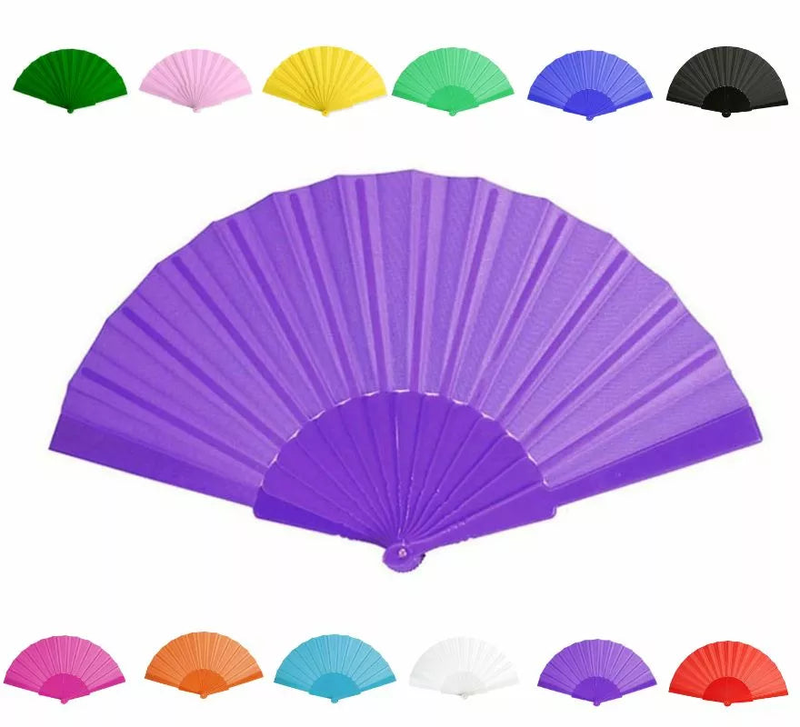 Translation missing: es.Abanico de Plástico de 43 cm en varios colores