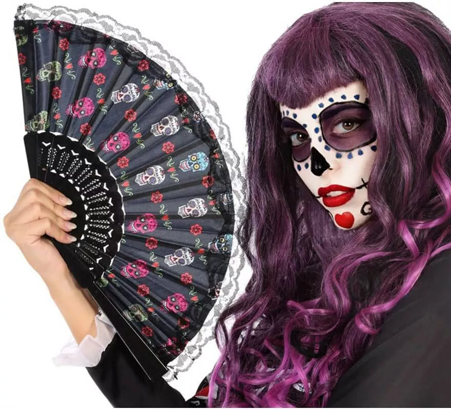 Translation missing: es.Abanico del Día de los muertos
