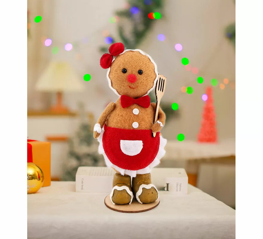 Adorno Galleta de Jengibre Cocinera 13 cm