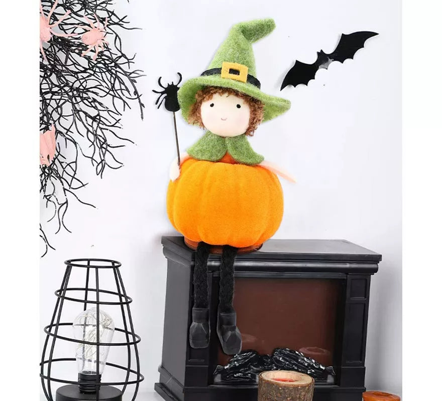 Translation missing: es.Adorno Muñeco Calabaza Sentado 16 cm