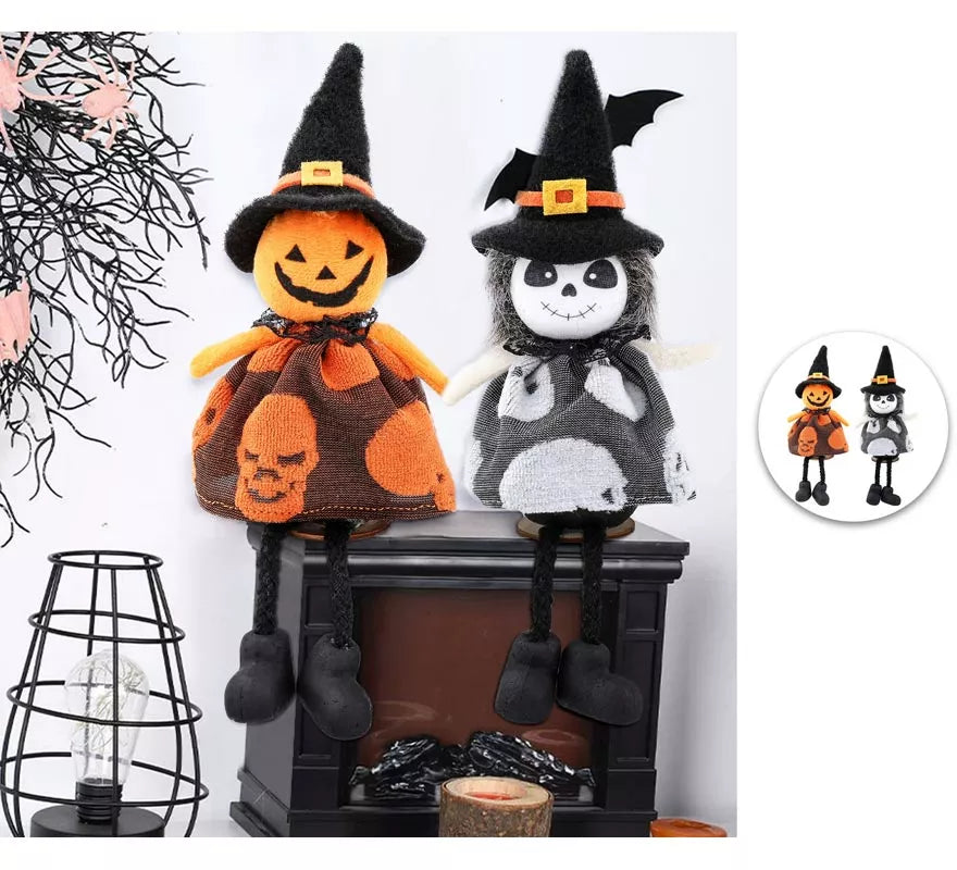 Translation missing: es.Adorno Muñeco Calabaza y Pesadilla de 20 cm. modelos surtidos