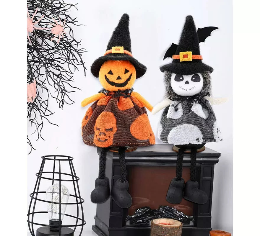 Translation missing: es.Adorno Muñeco Calabaza y Pesadilla de 20 cm. modelos surtidos