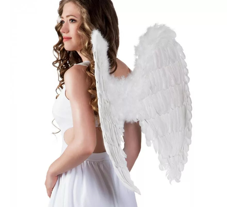 Translation missing: es.Alas de Ángel con plumas de 65x65 cm en varios colores