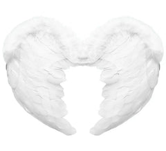 Alas de Ángel de Plumas Blancas de 37X50 cm