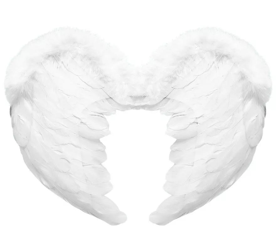 Translation missing: es.Alas de Ángel de Plumas Blancas de 37X50 cm